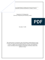 Technical Report Writting Curing of Concrete PDF