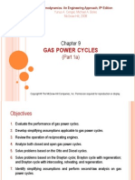 Chapter 9 Gas Cycles - Part I