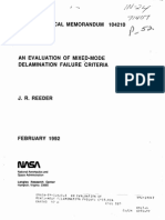 An Evaluation of Mixed-Mode Delamination Failure Criteria