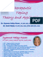 1 Theory and Application Therapeutic Taping2012