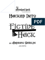 Fictive Hack of Old School Hack