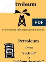 Petroleum Powerpoint