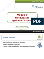 09 Application Dictionary