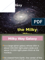 Milky Way Galaxy Report