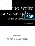 How To Write A Screenplay