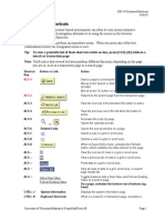 Keyboard Shortcuts Protues