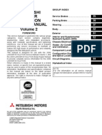 2006 Mitsubishi Lancer Evolution Service Manual: Group Index