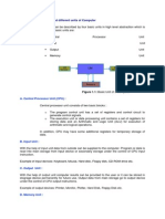 Basic Computer Model and Different Units of Computer 1