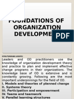 Foundation of Organization Development