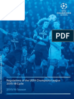 UEFA Champions League 2015 2018 Regulations