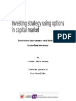 Strategy of Investing in Stocks and Options