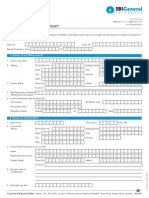 Marine Cargo Claim Form