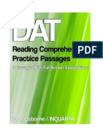 DAT Reading Comprehension PDF
