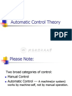 B Lecture1 Introduction Automatic Control System