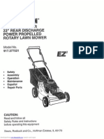 Craftsman 5.0 HP Lawnmower Owners Manual