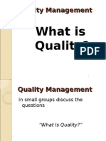 Quality Management