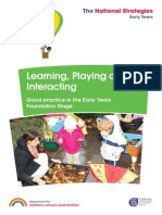 Learning Playing Interacting