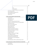 Parent Manual Contents