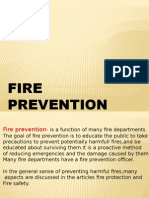 Fire Prevention