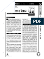 Prisoner of Zenda Factsheets