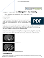 Cardiac Cirrhosis and Congestive Hepatopathy