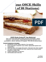 Feed Your OSCE Skills (Total of 99 Stations) : OSCE Study Guide (4 Year Medicine)