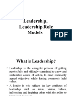 Leadership &amp Leadership Role Models BMS 6th Sem