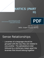 Semantics II