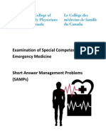 Emergency Medicine Sample Samps