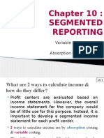 Variable Vs Absorption Costing