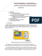 Short Course Lecture 1 EM Waves and Eikonal Equations