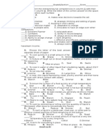 2nd Periodic Test TLE - CCS (Contact Center Services)