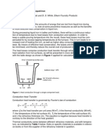 Heat Conservation in Liquid Iron, 2005-07-10