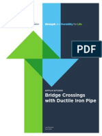 Bridge Crossings With Ductile Iron Pipe: Strength and For