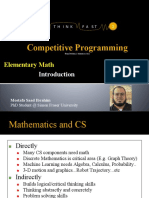 01 ACM - ICPC - Elementary Math - Introduction