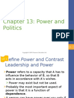 Chapter 13: Power and Politics