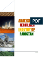 Analysis of Fertilizer Industry of Pakistan