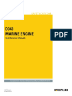 D343 Marine Engine-Maintenance Intervals