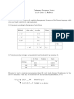 Cebuano Grammar Notes