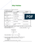 Alkyl Halides