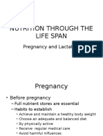 Nutrition Through The Life Span Pregnancy