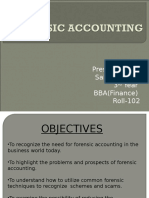 Forensic Accounting-Mid Sem