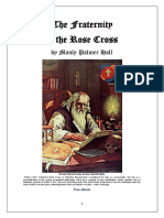 The Fraternity of The Rose Cross - M.P. Hall