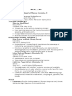 Professional CV