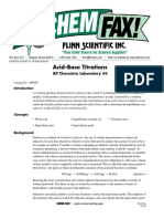 Acid Base Titration Lab 6