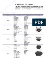 Sensor Catalogue