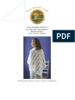 Free Crochet Pattern Lion Brand Homespun Bridal Shawl