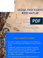 Signal Processing in Matlab