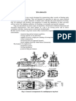 LECTURE No.7: Tugs (Or Tug Boats) Are Vessels Designed For Maneuvring Other Vessels or Floating Units