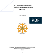 Sri Lanka Journal of International Buddhist Studies